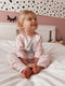 Personalised Pink Stripe Dream Big Pyjamas