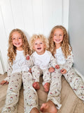 Personalised Polar Bear Baby and Kids Christmas Pyjamas