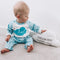 Personalised Name In Cloud Baby & Kids Cloud Cotton Pyjamas