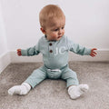 Personalised baby and kids ribbed bodysuit & joggers set