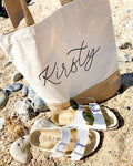 Personalised Lovely Beach Tote Bag