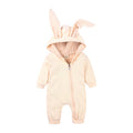 Personalised Baby Toddler Hooded All In One Rabbit Bunny Onesie