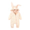 Personalised Baby Toddler Hooded All In One Rabbit Bunny Onesie