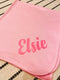 Personalised Soft Cotton Baby Blanket / Shawl