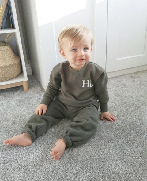 baby and kids personalised tracksuit