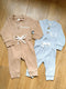 Personalised Baby and Kids Ribbed Bodysuit and Joggers Set