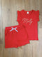 Personalised Baby & Kids Ribbed Shorts & T-Shirt
