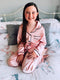 Personalised Baby & Kids Initials Satin Long Pyjamas