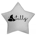 Moon and stars personalised cushion