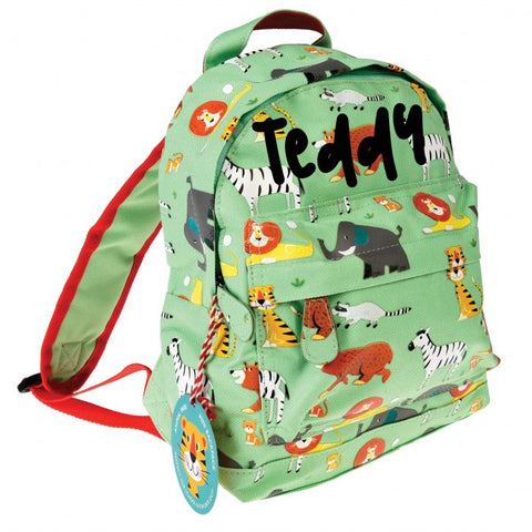 Personalised Baby and Kids Animals Mini Backpack