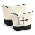 Personalised Name & Initial Canvas Accessory Case