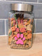 Personalised Pet Treat Jar - Glass Jar with Screw Top