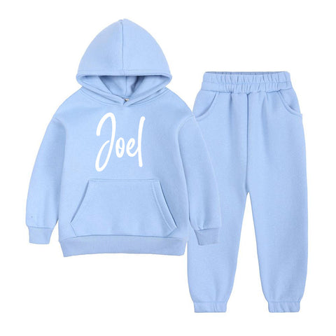Personalised Thick Fleece Hooded Tracksuit