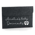 Personalised Baby Pregnancy Notes Document Wallet