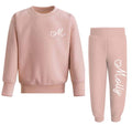 pink love heart tracksuit