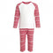 Personalised Childrens Little Elf Striped Christmas Pyjamas