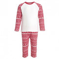 Personalised Santa Stop Here Baby & Kids Christmas Pyjamas