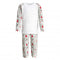 Personalised Childrens Christmas Pyjamas With Glitter Bauble